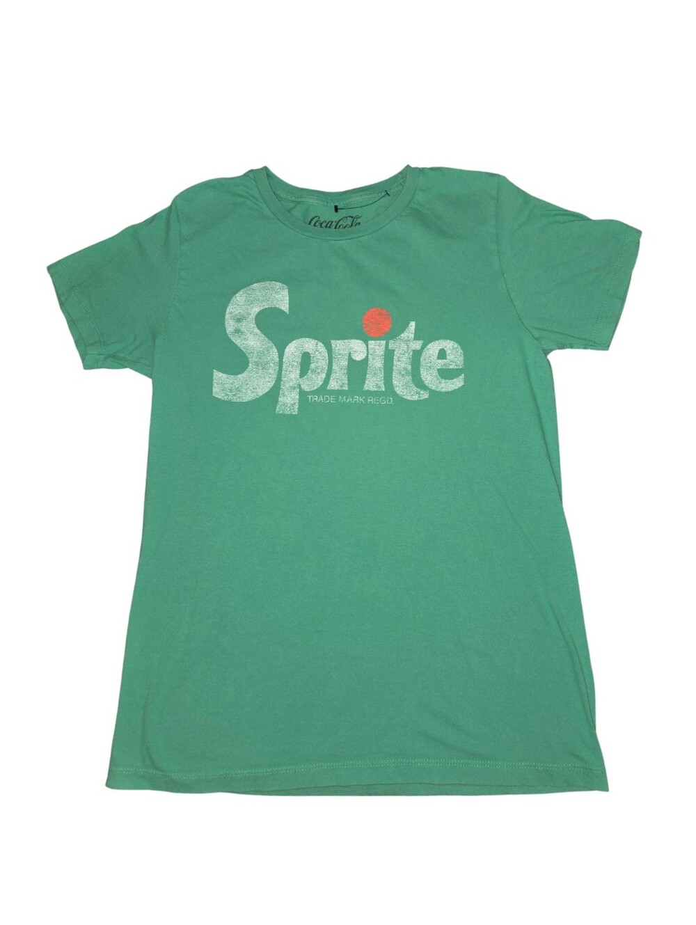 Vintage Style SPRITE T-Shirt Size M, Retro Logo, Green